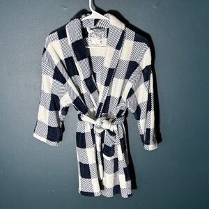 Kids Checkered Pajama Robe